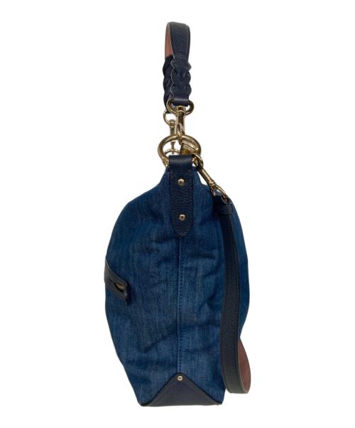 COACH（コーチ）COACH (コーチ) 2WAYデニムショルダーバッグ インディゴの古着・服飾アイテム