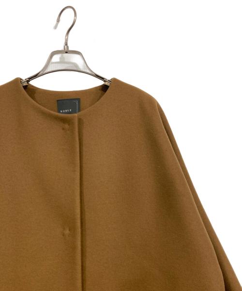 Noble（ノーブル）Noble (ノーブル) MANTECOミドルコート ブラウン サイズ:38の古着・服飾アイテム