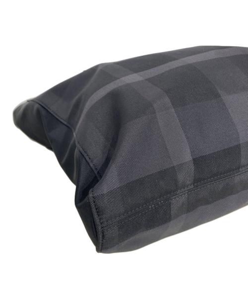 BLACK LABEL CRESTBRIDGE（ブラックレーベル クレストブリッジ）BLACK LABEL CRESTBRIDGE (ブラックレーベル クレストブリッジ) ナイロントートバッグ ブラックの古着・服飾アイテム