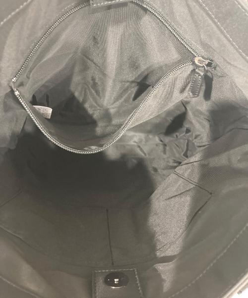 BLACK LABEL CRESTBRIDGE（ブラックレーベル クレストブリッジ）BLACK LABEL CRESTBRIDGE (ブラックレーベル クレストブリッジ) ナイロントートバッグ ブラックの古着・服飾アイテム