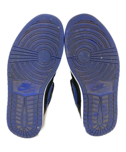 NIKE（ナイキ）NIKE (ナイキ) AIR JORDAN 1 MID ブラック×ブルー サイズ:US9.5の古着・服飾アイテム