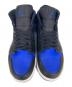 NIKE (ナイキ) AIR JORDAN 1 MID ブラック×ブルー サイズ:US9.5：6000円