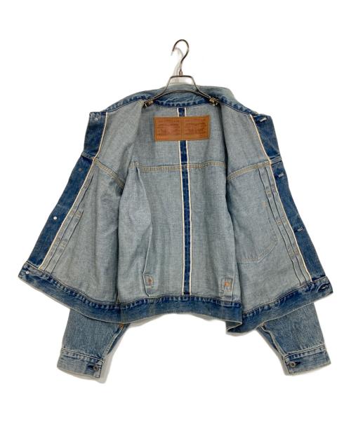 LEVI'S（リーバイス）LEVI'S (リーバイス) BEAMS (ビームス) SUPER WIDE トラッカージャケット インディゴ サイズ:Sの古着・服飾アイテム