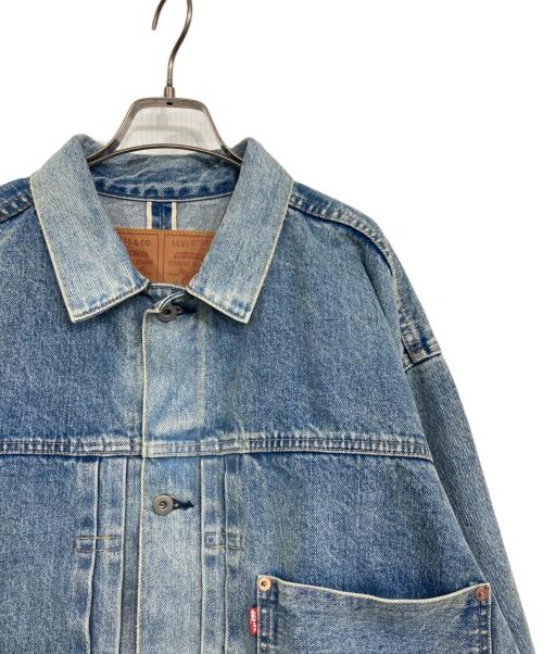LEVI'S（リーバイス）LEVI'S (リーバイス) BEAMS (ビームス) SUPER WIDE トラッカージャケット インディゴ サイズ:Sの古着・服飾アイテム