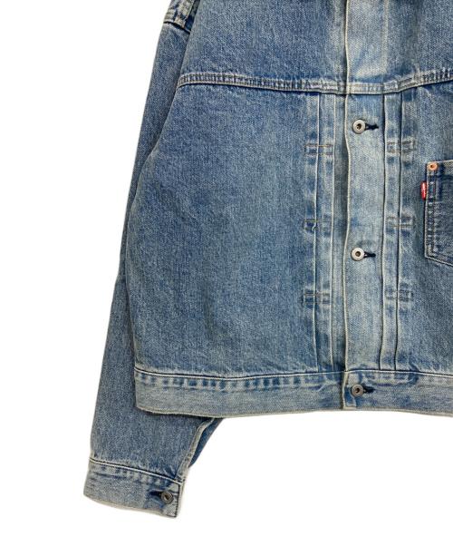 LEVI'S（リーバイス）LEVI'S (リーバイス) BEAMS (ビームス) SUPER WIDE トラッカージャケット インディゴ サイズ:Sの古着・服飾アイテム