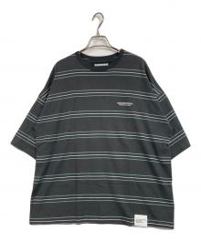 NEIGHBORHOOD（ネイバーフッド）の古着「BORDER CREWNECK SS」｜グレー