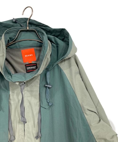 BEAMS（ビームス）BEAMS (ビームス) 2トーン ナイロン テック ジャケット カーキ サイズ:Sの古着・服飾アイテム
