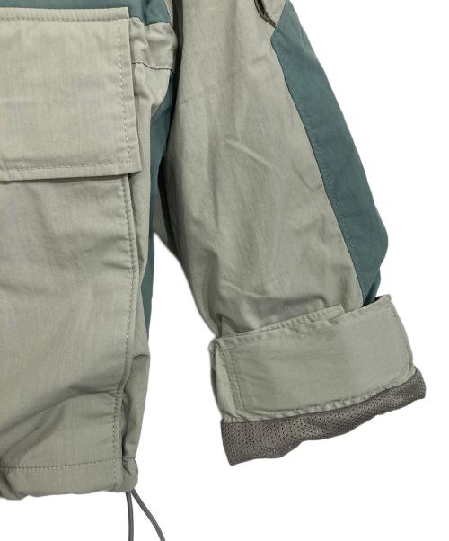 BEAMS（ビームス）BEAMS (ビームス) 2トーン ナイロン テック ジャケット カーキ サイズ:Sの古着・服飾アイテム