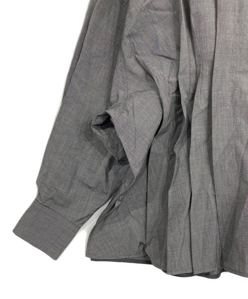 UNITED ARROWS（ユナイテッドアローズ）UNITED ARROWS (ユナイテッドアローズ) ウエストタックブラウス グレー サイズ:36の古着・服飾アイテム