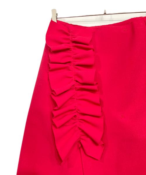 MSGM（エムエスジーエム）MSGM (エムエスジーエム) フリルデザインスカート ピンク サイズ:42の古着・服飾アイテム