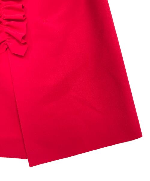 MSGM（エムエスジーエム）MSGM (エムエスジーエム) フリルデザインスカート ピンク サイズ:42の古着・服飾アイテム