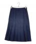 beautiful people（ビューティフルピープル）の古着「タックプリーツスカート」｜ネイビー