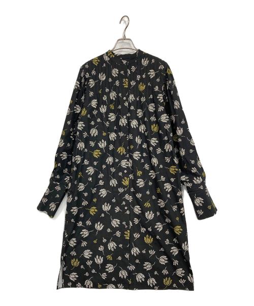 J&M DAVIDSON（ジェイ＆エム デヴィッドソン）J&M DAVIDSON (ジェイ＆エム デヴィッドソン) タックシャツワンピース ブラック サイズ:8の古着・服飾アイテム