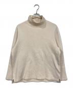 nestrobe confectネストローブ コンフェクト）の古着「クウォーターゲージタートルネックプルオーバー」｜ベージュ