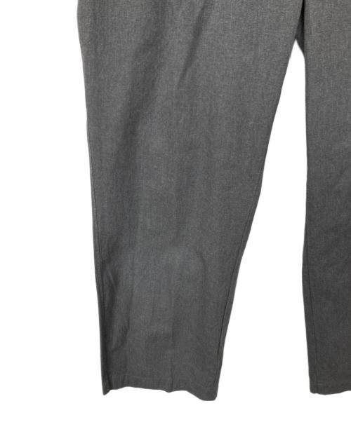 nestrobe confect（ネストローブ コンフェクト）nestrobe confect (ネストローブ コンフェクト) コットンパナマ ワークトラウザーズ グレー サイズ:4の古着・服飾アイテム