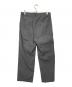 nestrobe confect (ネストローブ コンフェクト) コットンパナマ ワークトラウザーズ グレー サイズ:4：8000円