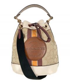 中古・古着通販】COACH (コーチ) シグネチャー ポンチョ ベージュ