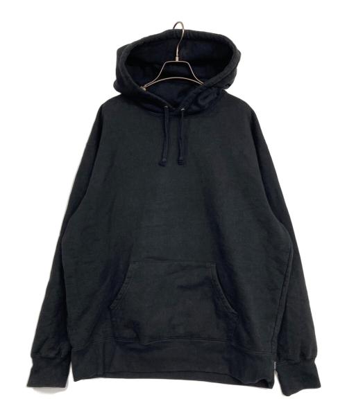 SUPREME（シュプリーム）SUPREME (シュプリーム) Satin Applique Hooded Sweatshirt ブラック サイズ:LARGEの古着・服飾アイテム