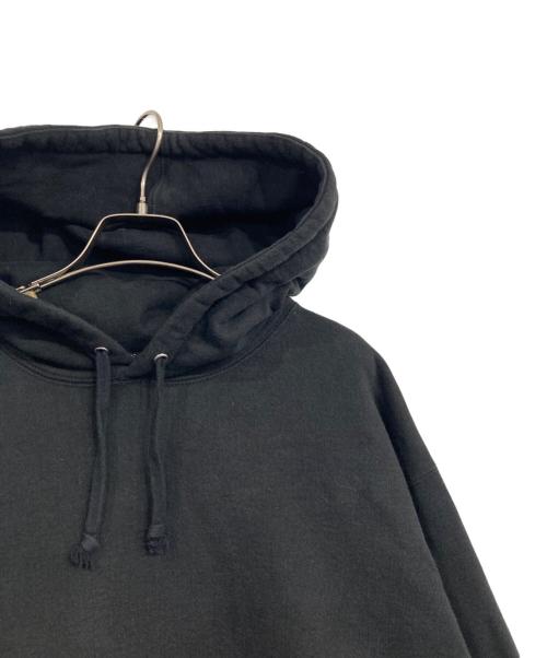 SUPREME（シュプリーム）SUPREME (シュプリーム) Satin Applique Hooded Sweatshirt ブラック サイズ:LARGEの古着・服飾アイテム