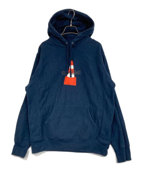 SUPREME（シュプリーム）SUPREME (シュプリーム) Cone Hooded Sweatshirt ネイビー サイズ:MEDIUMの古着・服飾アイテム