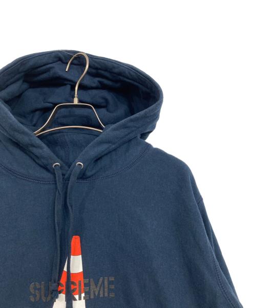 SUPREME（シュプリーム）SUPREME (シュプリーム) Cone Hooded Sweatshirt ネイビー サイズ:MEDIUMの古着・服飾アイテム