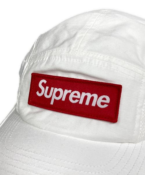 SUPREME（シュプリーム）SUPREME (シュプリーム) Mesh Pocket Camp Cap ホワイトの古着・服飾アイテム