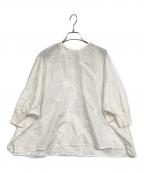 BEARDSLEYビアズリー）の古着「刺繍シャツ」｜ホワイト