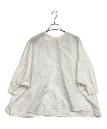 BEARDSLEY（ビアズリー）の古着「刺繍シャツ」｜ホワイト