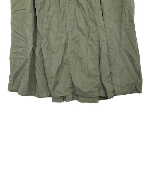 BEARDSLEY（ビアズリー）BEARDSLEY (ビアズリー) カーゴスカート カーキ サイズ:Fの古着・服飾アイテム