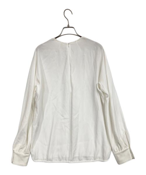 MUSE de Deuxieme Classe（ミューズ ドゥーズィエム クラス）MUSE de Deuxieme Classe (ミューズ ドゥーズィエム クラス) EDEN PUFF ブラウス ホワイト サイズ:記載なしの古着・服飾アイテム