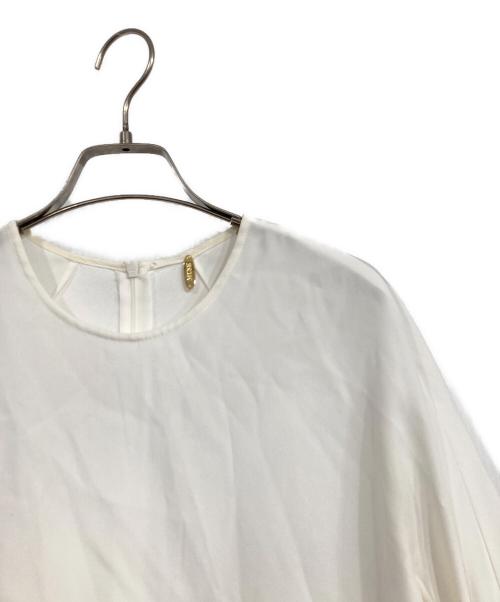 MUSE de Deuxieme Classe（ミューズ ドゥーズィエム クラス）MUSE de Deuxieme Classe (ミューズ ドゥーズィエム クラス) EDEN PUFF ブラウス ホワイト サイズ:記載なしの古着・服飾アイテム