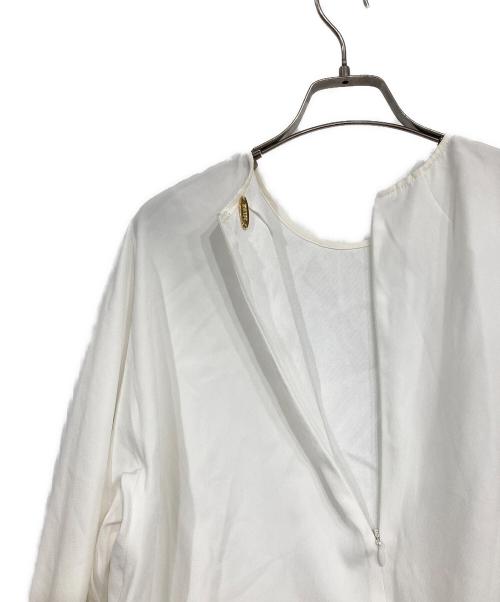 MUSE de Deuxieme Classe（ミューズ ドゥーズィエム クラス）MUSE de Deuxieme Classe (ミューズ ドゥーズィエム クラス) EDEN PUFF ブラウス ホワイト サイズ:記載なしの古着・服飾アイテム