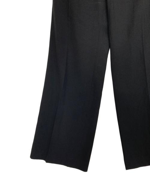 MUSE de Deuxieme Classe（ミューズ ドゥーズィエム クラス）MUSE de Deuxieme Classe (ミューズ ドゥーズィエム クラス) EDEN semi-wide パンツ ブラック サイズ:36の古着・服飾アイテム