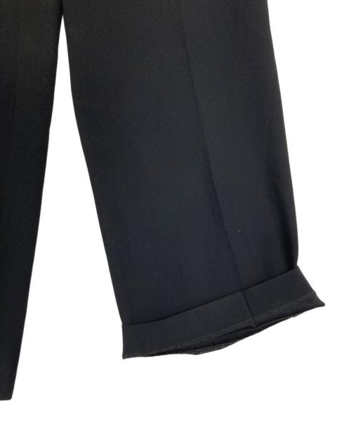 MUSE de Deuxieme Classe（ミューズ ドゥーズィエム クラス）MUSE de Deuxieme Classe (ミューズ ドゥーズィエム クラス) EDEN semi-wide パンツ ブラック サイズ:36の古着・服飾アイテム