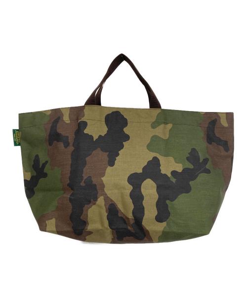 Herve Chapelier（エルベシャプリエ）Herve Chapelier (エルベシャプリエ) カモフラトートバッグXL カーキの古着・服飾アイテム