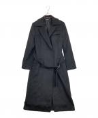GUCCIグッチ）の古着「ウールカシミヤトレンチコート」｜ブラック