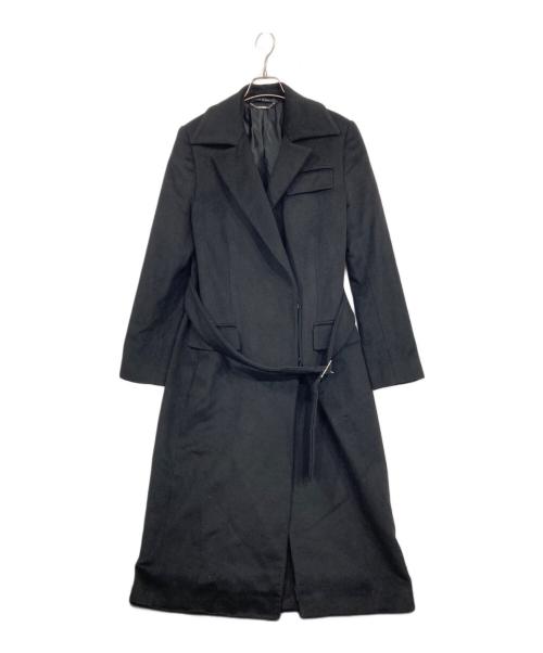 GUCCI（グッチ）GUCCI (グッチ) ウールカシミヤトレンチコート ブラック サイズ:SIZE 42の古着・服飾アイテム