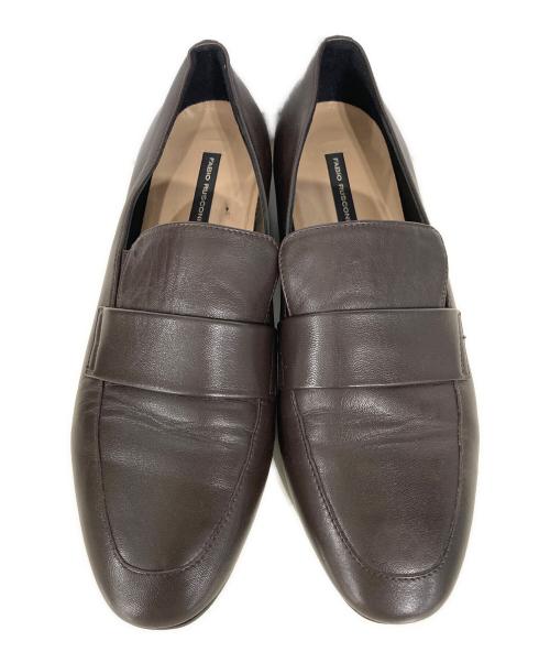 FABIO RUSCONI（ファビオルスコーニ）FABIO RUSCONI (ファビオルスコーニ) ローファー ブラウン サイズ:38の古着・服飾アイテム