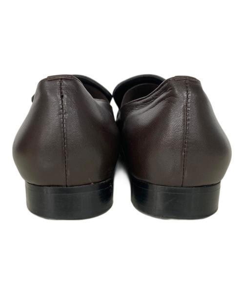 FABIO RUSCONI（ファビオルスコーニ）FABIO RUSCONI (ファビオルスコーニ) ローファー ブラウン サイズ:38の古着・服飾アイテム