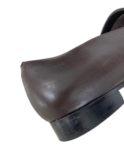 FABIO RUSCONI（ファビオルスコーニ）FABIO RUSCONI (ファビオルスコーニ) ローファー ブラウン サイズ:38の古着・服飾アイテム