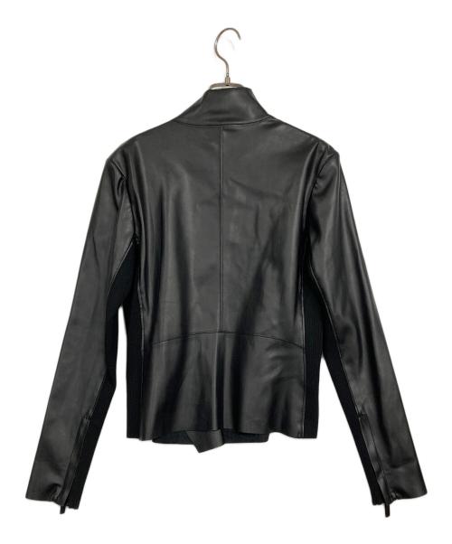 ADOLFO DOMINGUEZ（アドルフォ ドミンゲス）ADOLFO DOMINGUEZ (アドルフォ ドミンゲス) 切替ジャケット ブラック サイズ:Mの古着・服飾アイテム