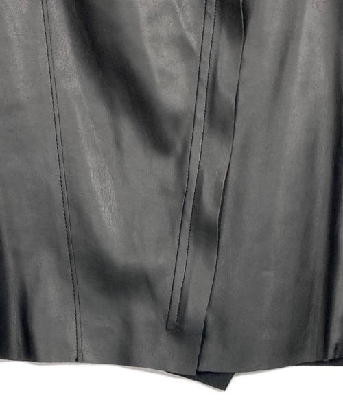 ADOLFO DOMINGUEZ（アドルフォ ドミンゲス）ADOLFO DOMINGUEZ (アドルフォ ドミンゲス) 切替ジャケット ブラック サイズ:Mの古着・服飾アイテム