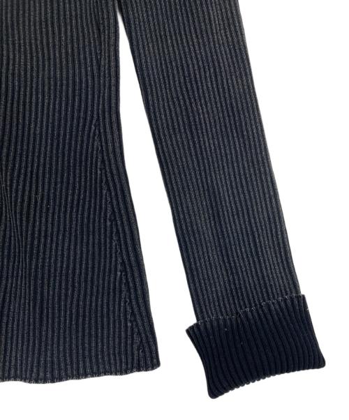 STUDIOUS（ステュディオス）STUDIOUS (ステュディオス) ホックディティールニットカーディガン ブラック サイズ:FREEの古着・服飾アイテム