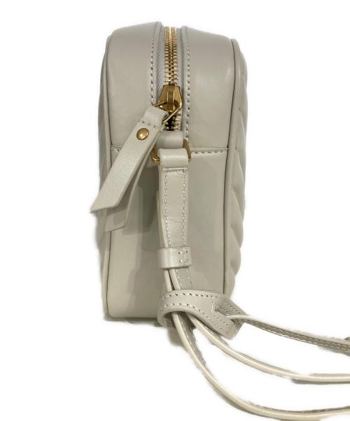 Saint Laurent Paris（サンローランパリ）Saint Laurent Paris (サンローランパリ) ルー カメラバッグ ベージュの古着・服飾アイテム