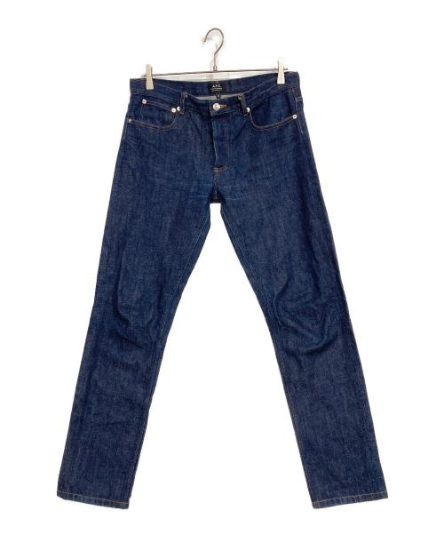 A.P.C.（アーペーセー）A.P.C. (アーペーセー) セルビッチデニムパンツ インディゴ サイズ:32の古着・服飾アイテム