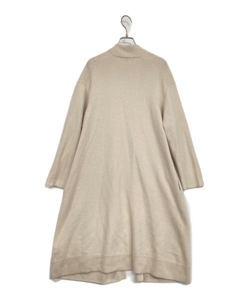 UNTITLED（アンタイトル）UNTITLED (アンタイトル) ソフトウールアンゴラロングカーディガン ベージュ サイズ:2の古着・服飾アイテム