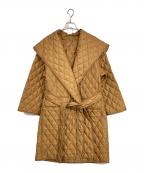ELINエリン）の古着「キルティングコート」｜キャメル
