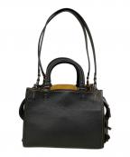 COACHコーチ）の古着「2WAYショルダーバッグ」｜ブラック