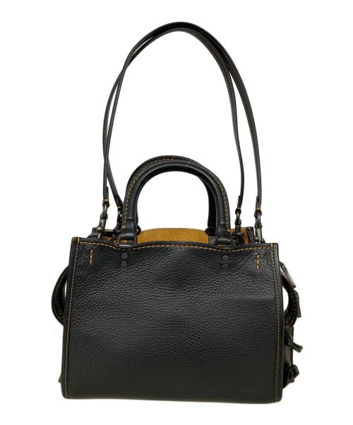 COACH（コーチ）COACH (コーチ) 2WAYショルダーバッグ ブラックの古着・服飾アイテム