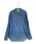 Wrangler（ラングラー）の古着「デニムシャツ」｜インディゴ